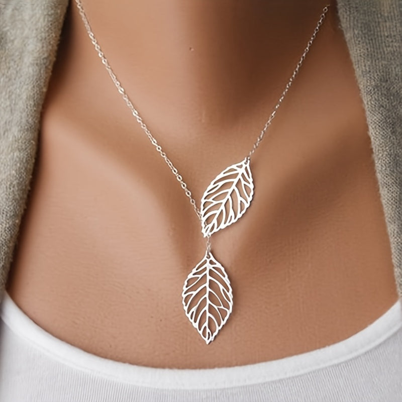 Simple Elegant Pendant Necklace - Adjustable Length