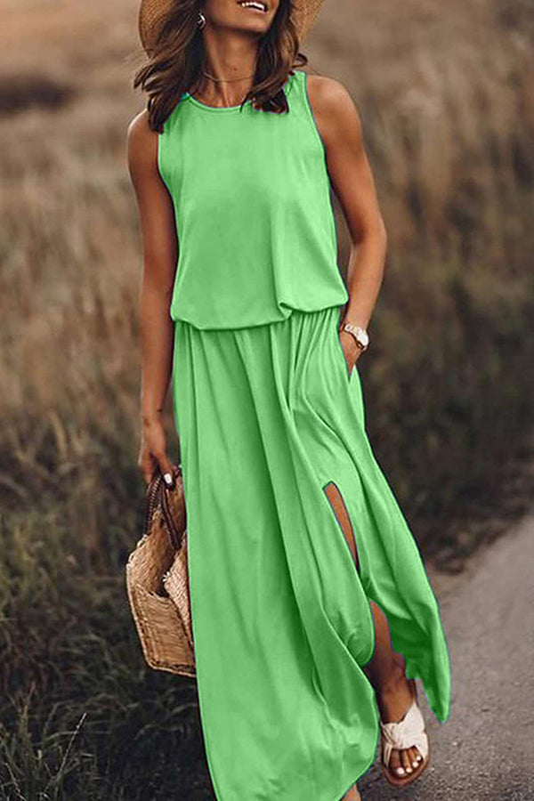 Elegant Long Sleeve Maxi Dress for Ladies
