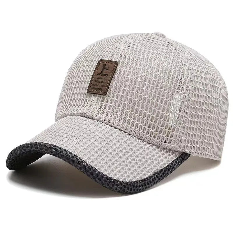 Lightweight Airflow Sports Baseball Cap for Men