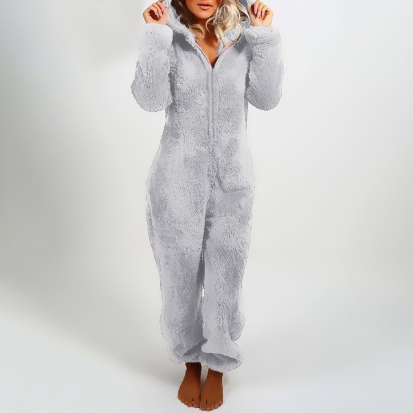 Cozy Women's Hooded Sleep Onesie