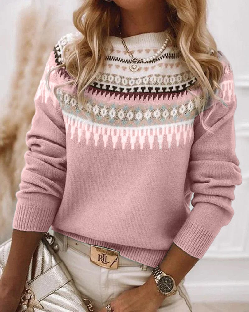 Warm Women's Cable Knit Sweater