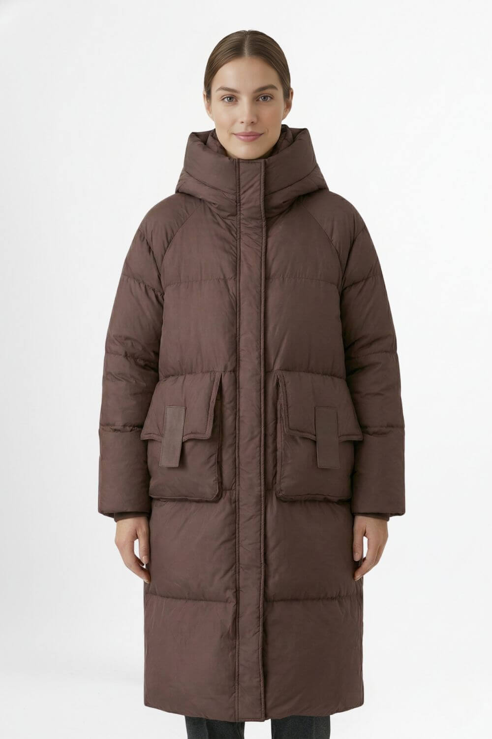 Warm Women's Down Filled Parka Coat