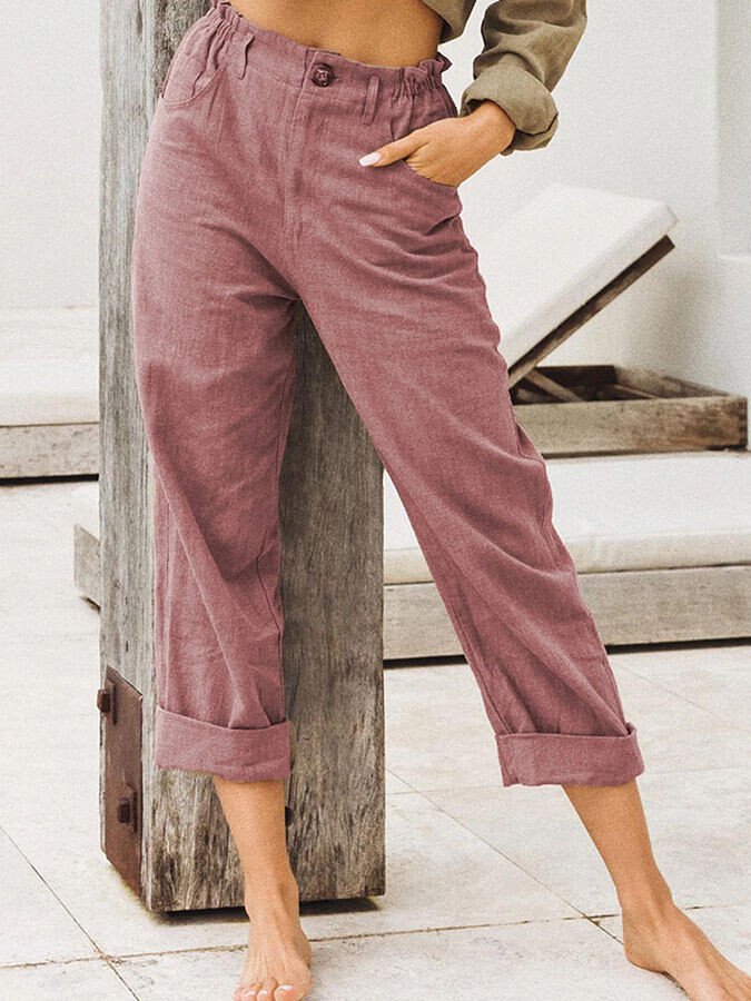 Fashionable Women's Slim Fit Pants