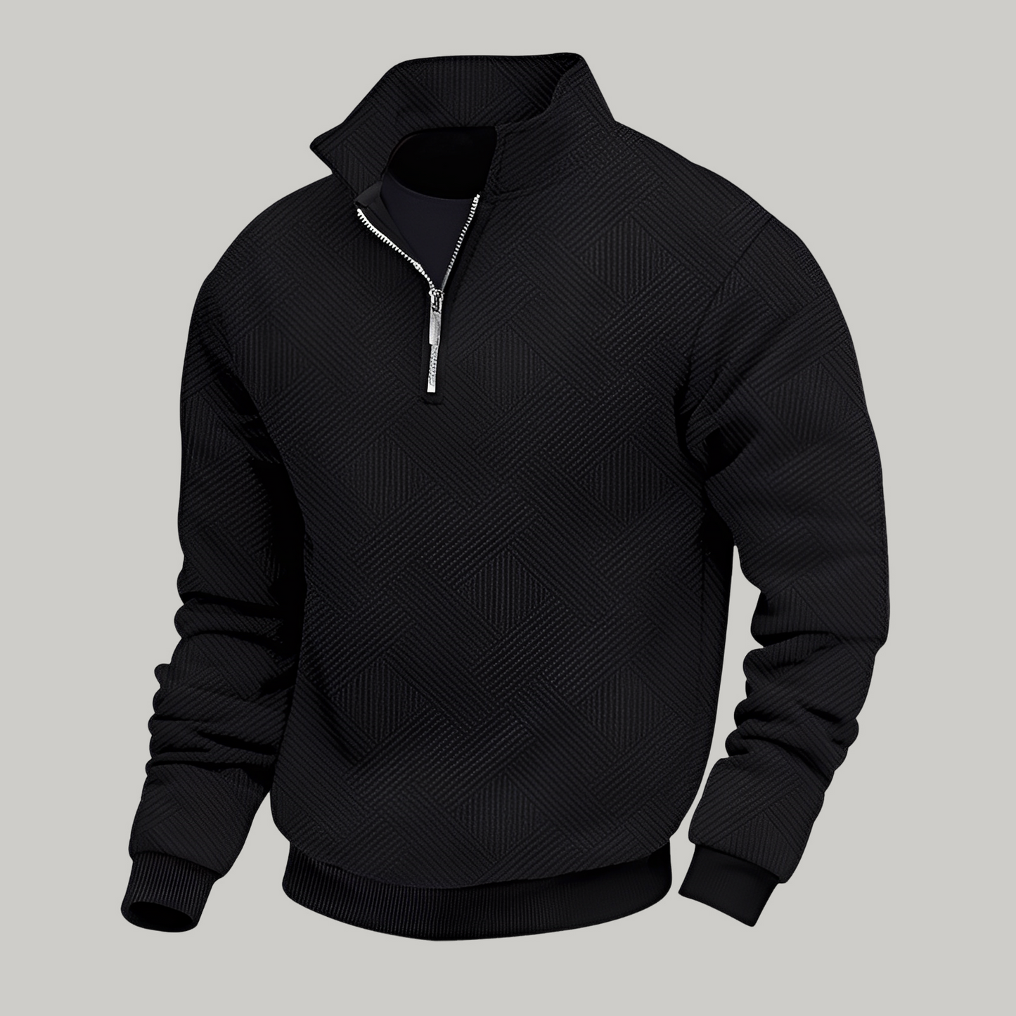 Men's Lightweight Quarter Zip Pullover Sweater