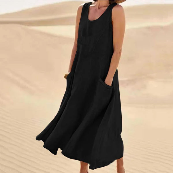 Stylish Elegant Loose Fit Women's Dress