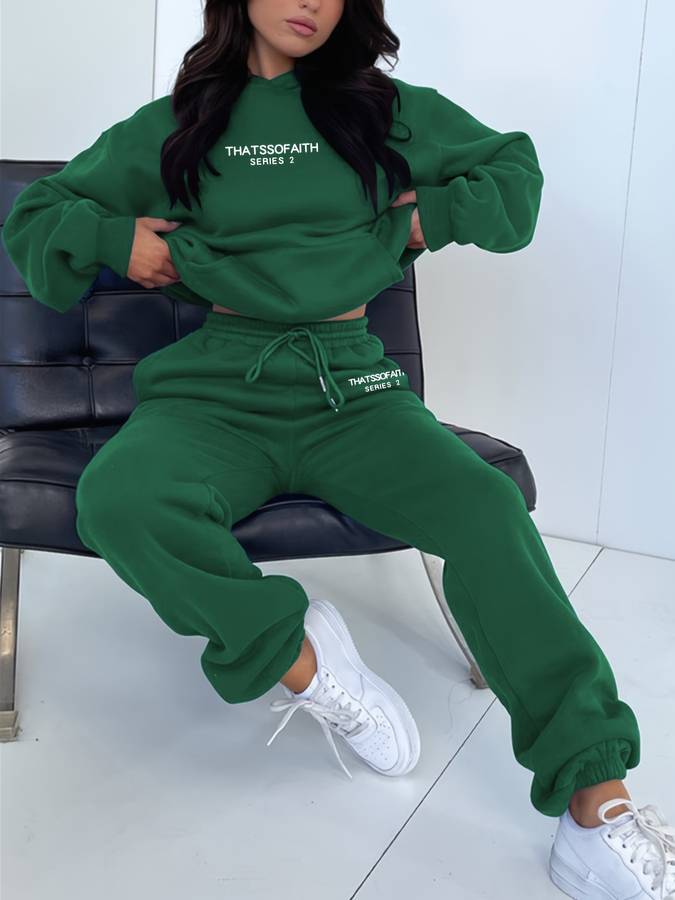 Comfy Women's Hoodie and Sweatpant Set