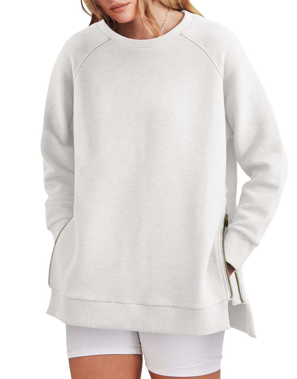 Ladies' Fleece Jacket - Zip Sides with Soft Texture