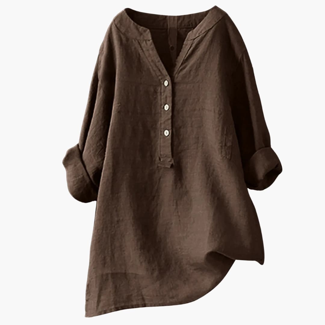 Classic Women's Button Front Shirt