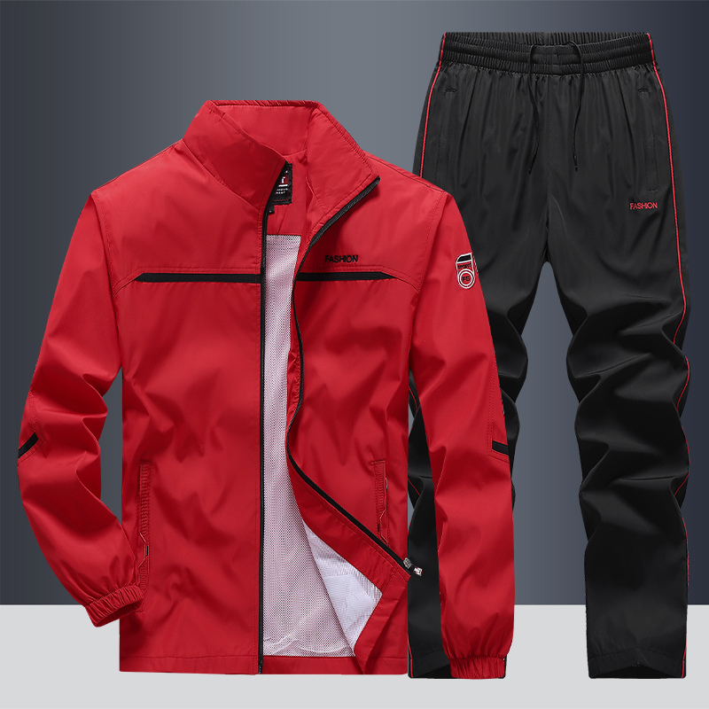 Men's Sporty Striped Track Suit