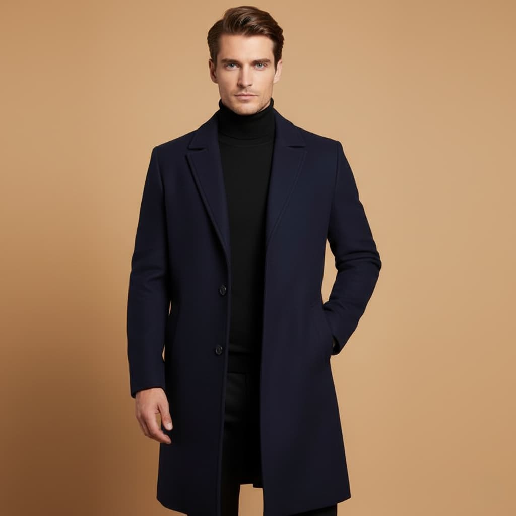 Warm and Stylish Men's Winter Coat