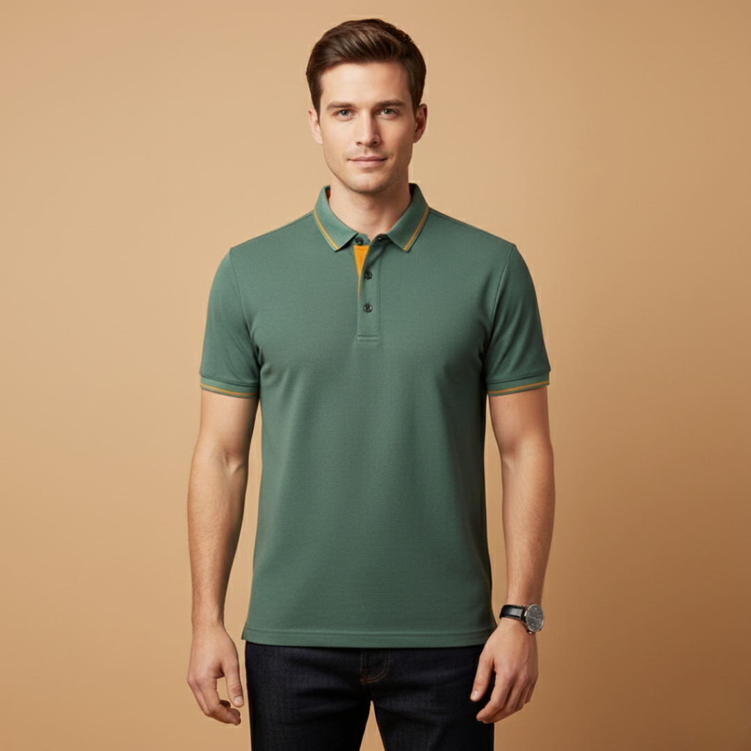 Casual Short Sleeve Men's Polo Shirt