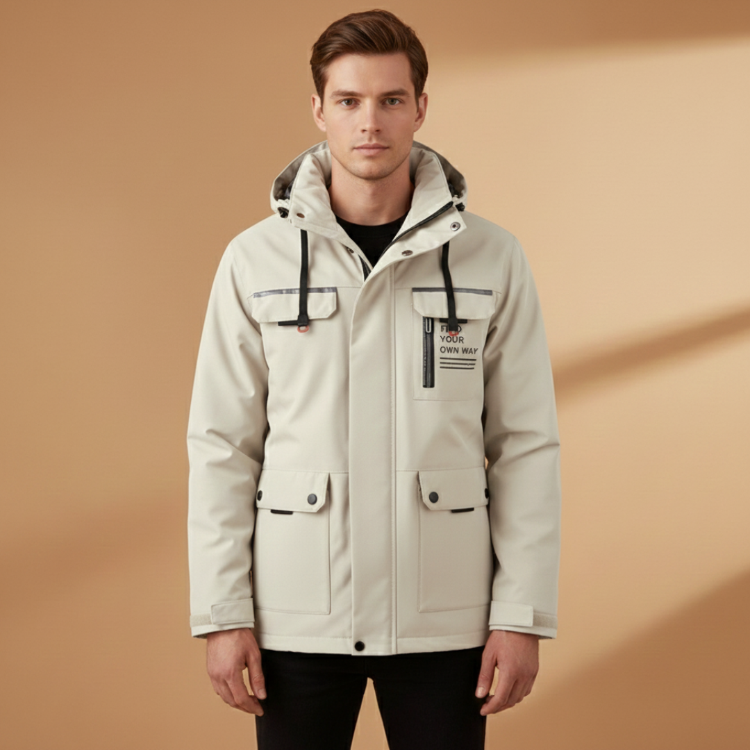 Waterproof Mens Outdoor Windbreaker Jacket