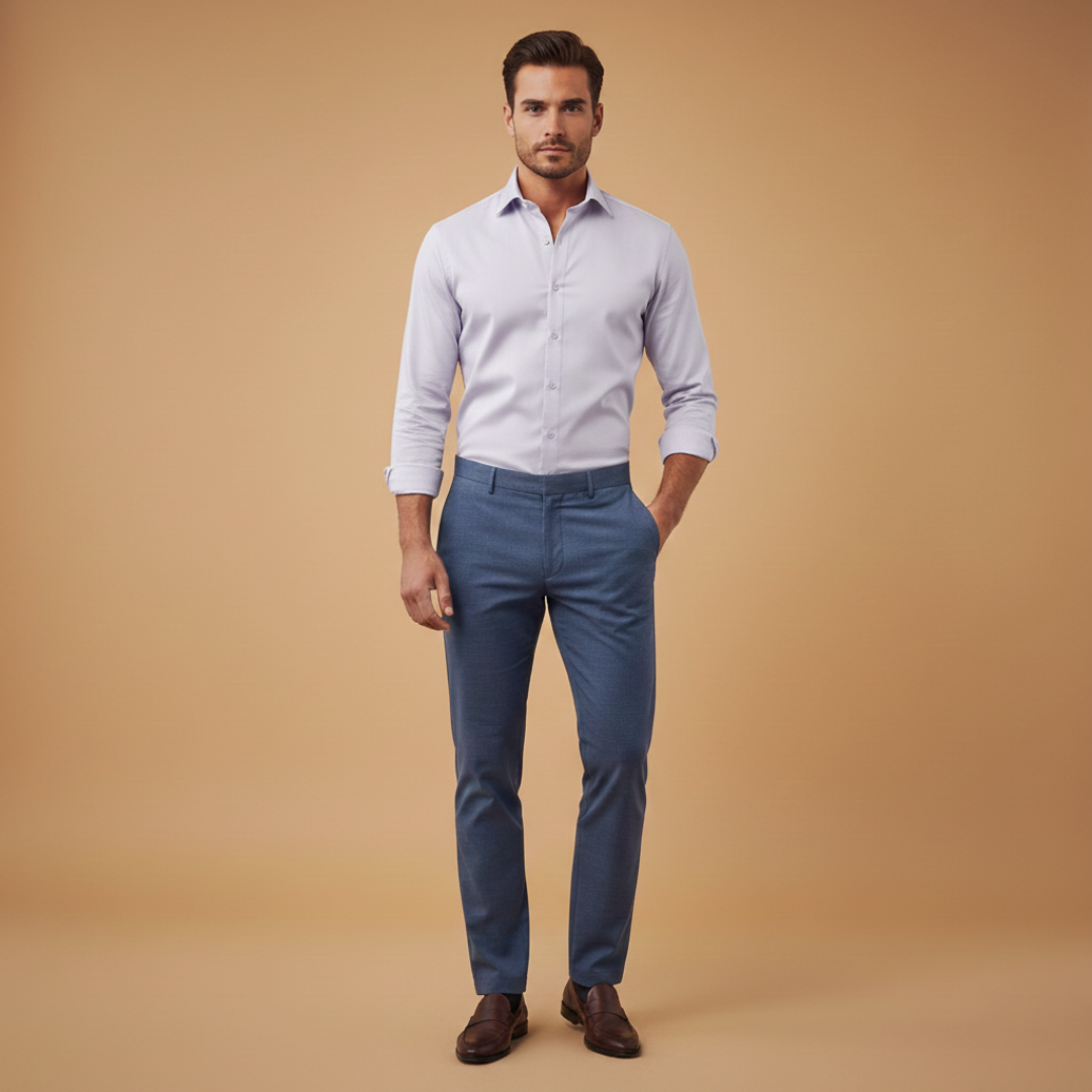 Slim Fit Mens Formal Dress Shirt