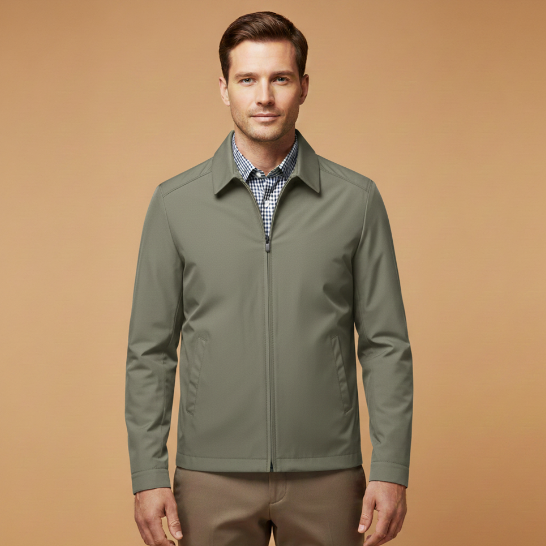 Casual Zip Up Mens Jacket