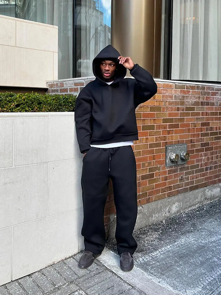 Large Crew Neck Men's Sweatshirt