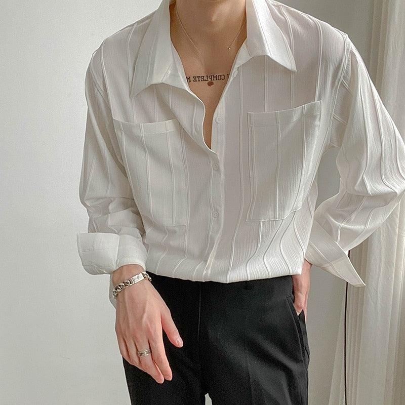 Relaxed Fit Fashionable Mens Shirt