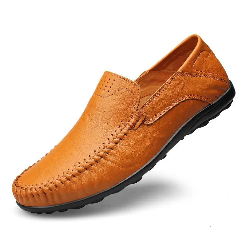 Authentic Luxury Leather Slip On Shoes