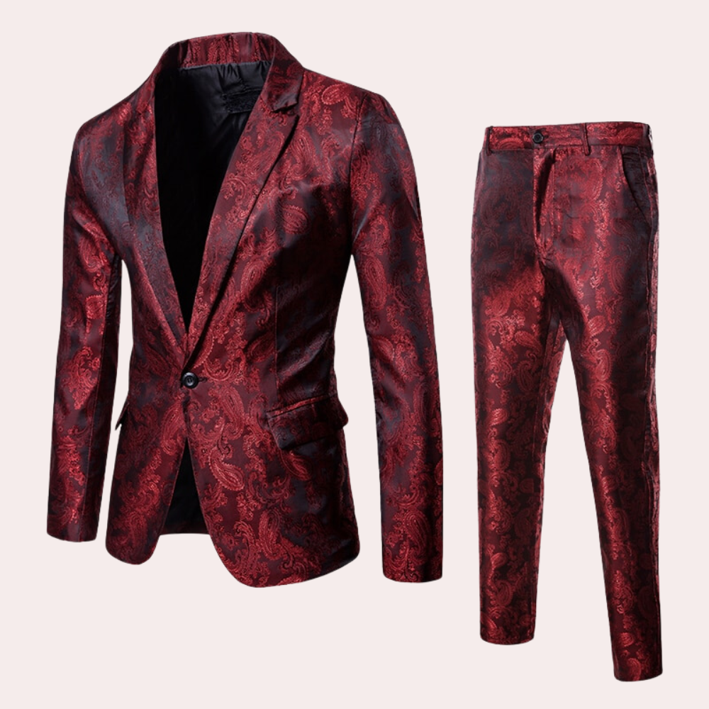 Classic Tailored Men's Wedding Tuxedo Suit