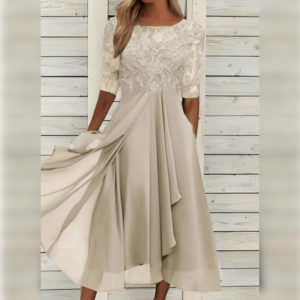 Beautiful Floor Length Evening Gown Dress