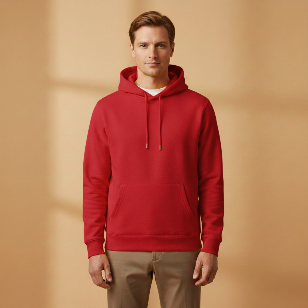 Men's Pullover Hoodie with Pockets