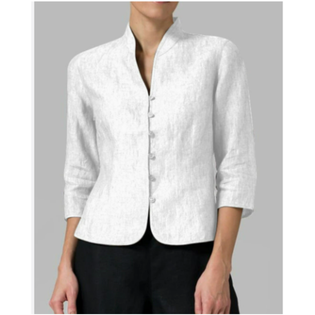 Elegant Chinese Style Women's Blouse