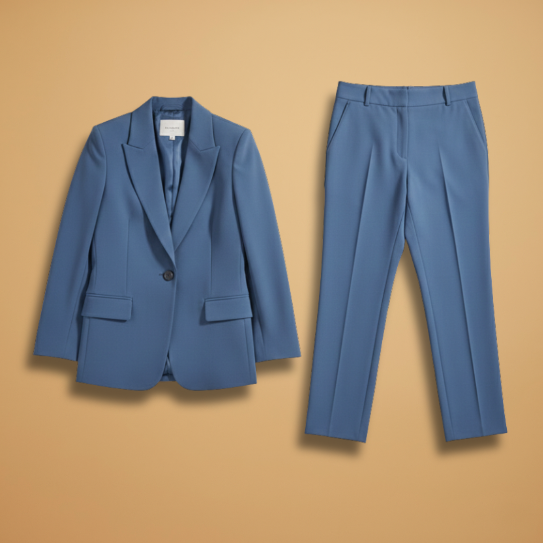 Ladies Classic Two Piece Jacket Suit - Modish World
