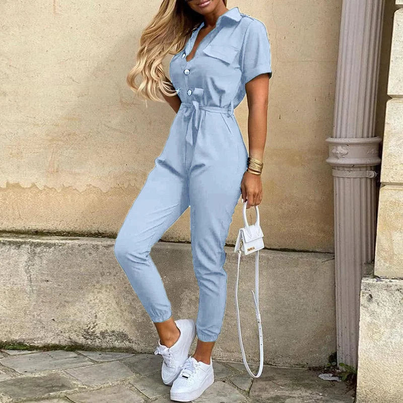 Elegant Fitted Jumpsuit for Ladies