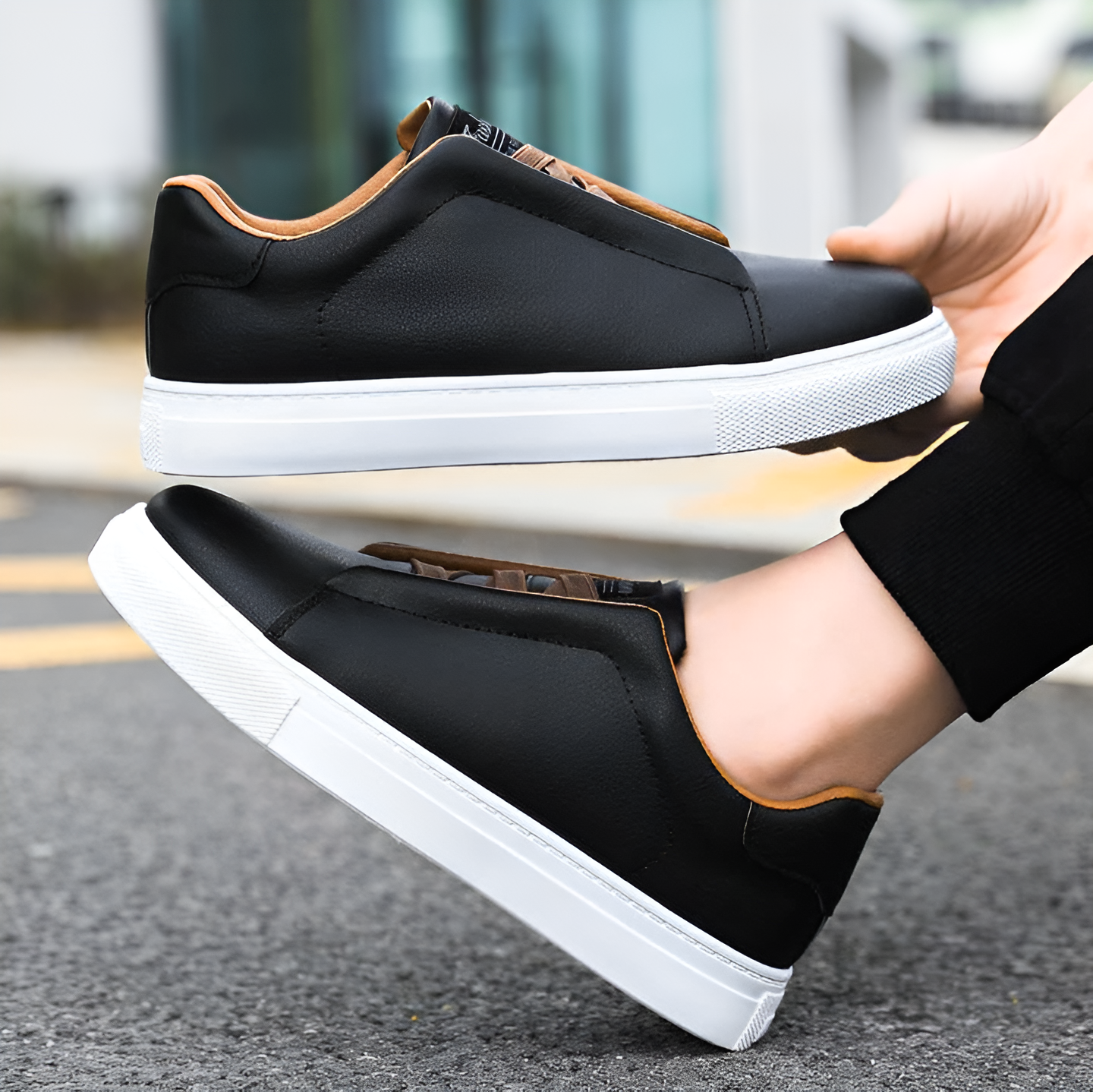 Vintage Style Mens Casual Shoes
