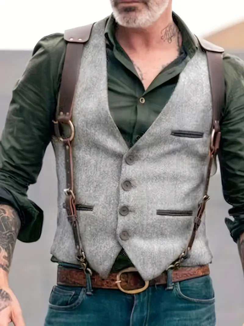 Classic Reversible Mens Puffer Vest