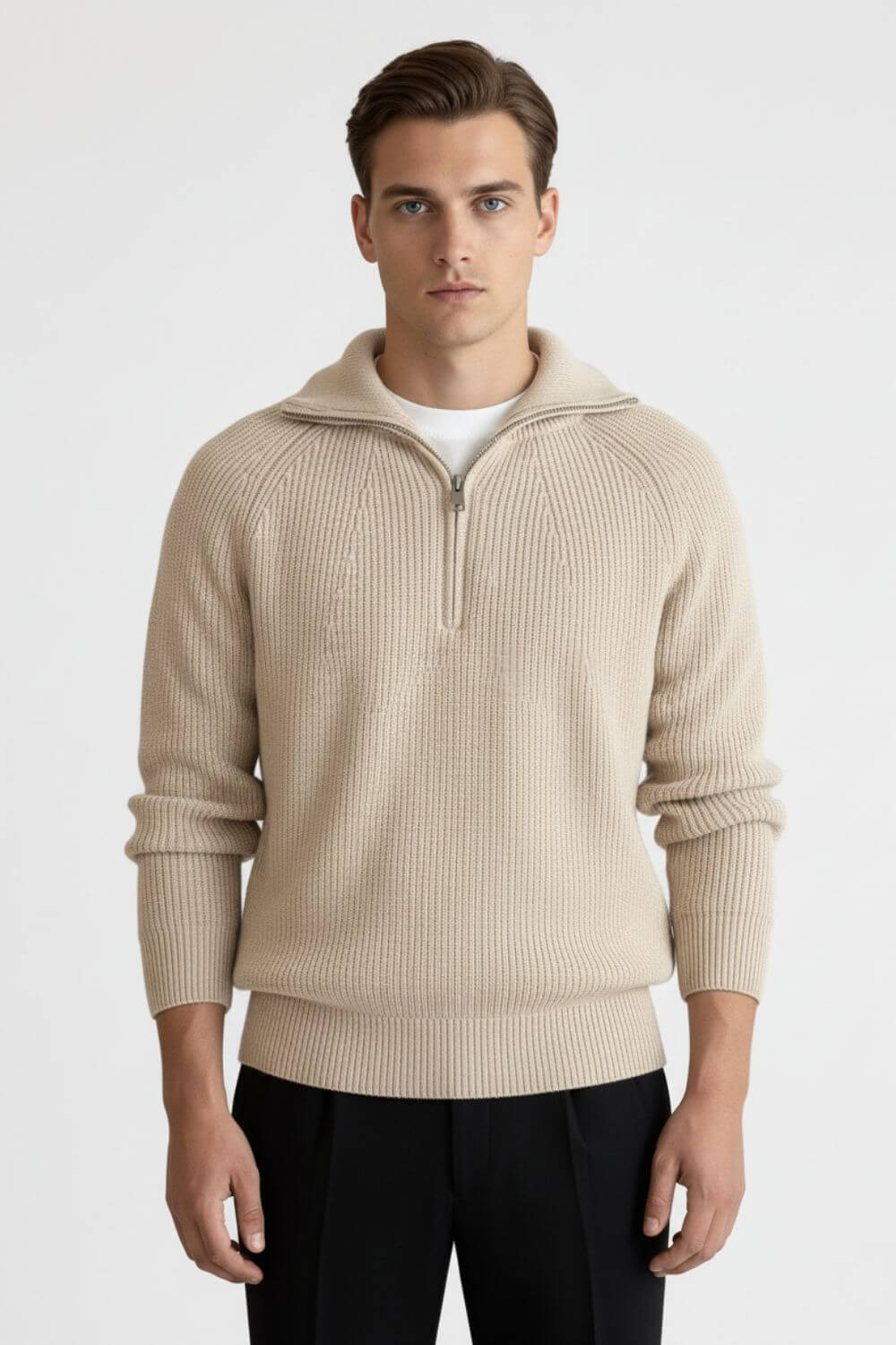 Cozy Men's Winter Knit Sweater