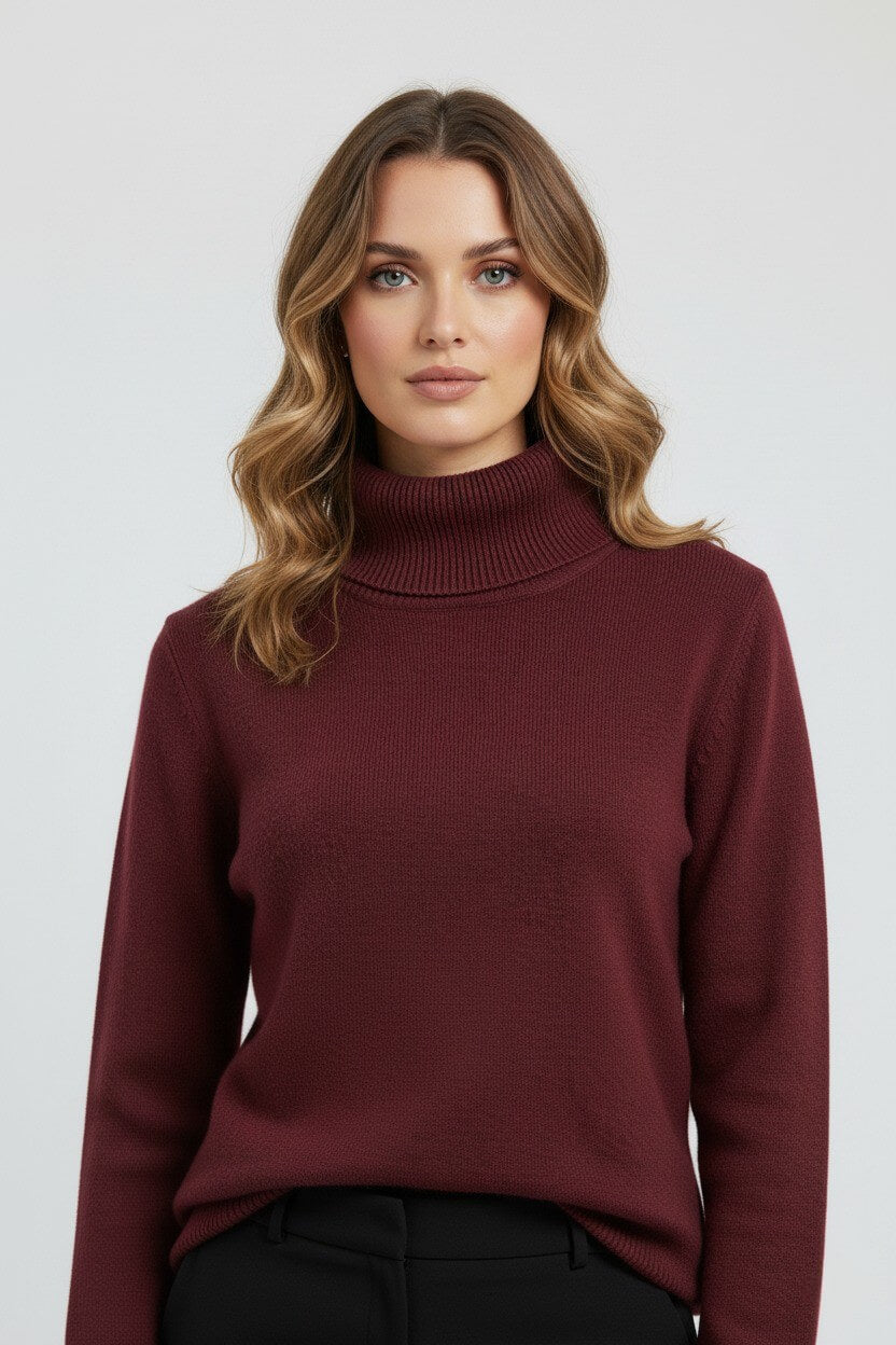 Classic Crew Neck Women's Winter Sweater