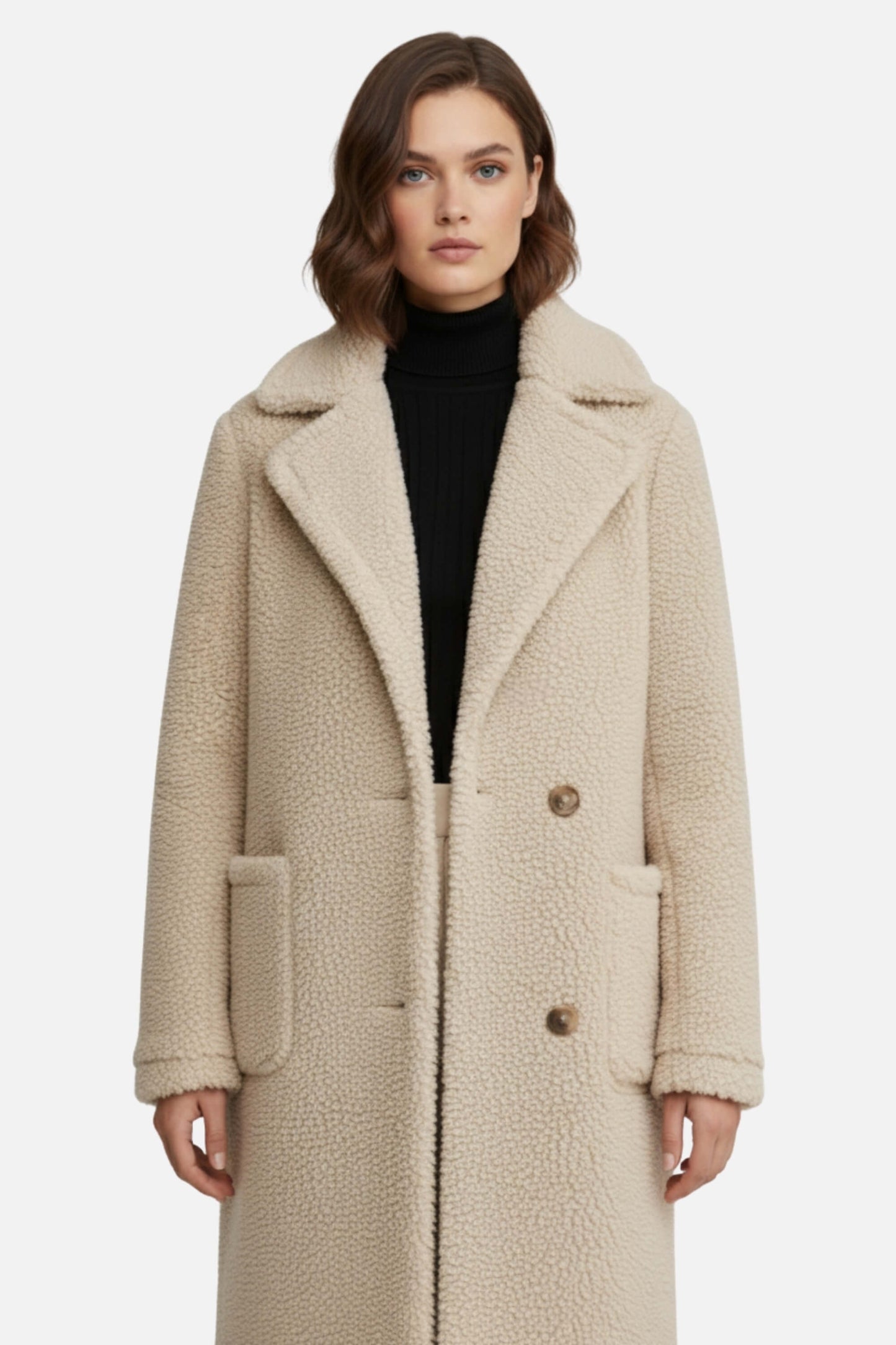 Classic Women's Winter Coat - Stylish Warm Outerwear