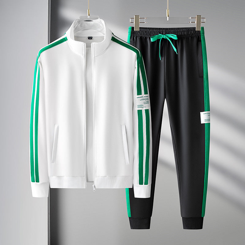 Men's Classic Stripe Jogger Suit