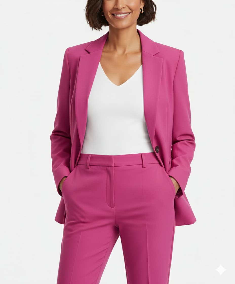 Classic Women's Two Piece Business Suit Set