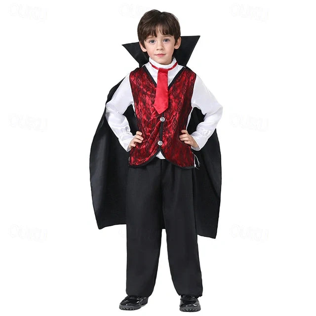 Spooky Kids Vampire Fancy Costume - ModishWorld