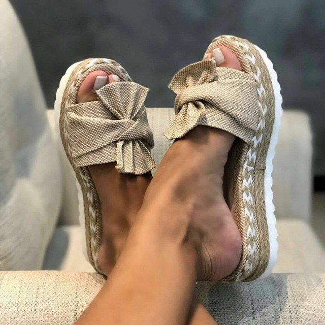 Stylish High Heel Wedge Sandals for Ladies - ModishWorld