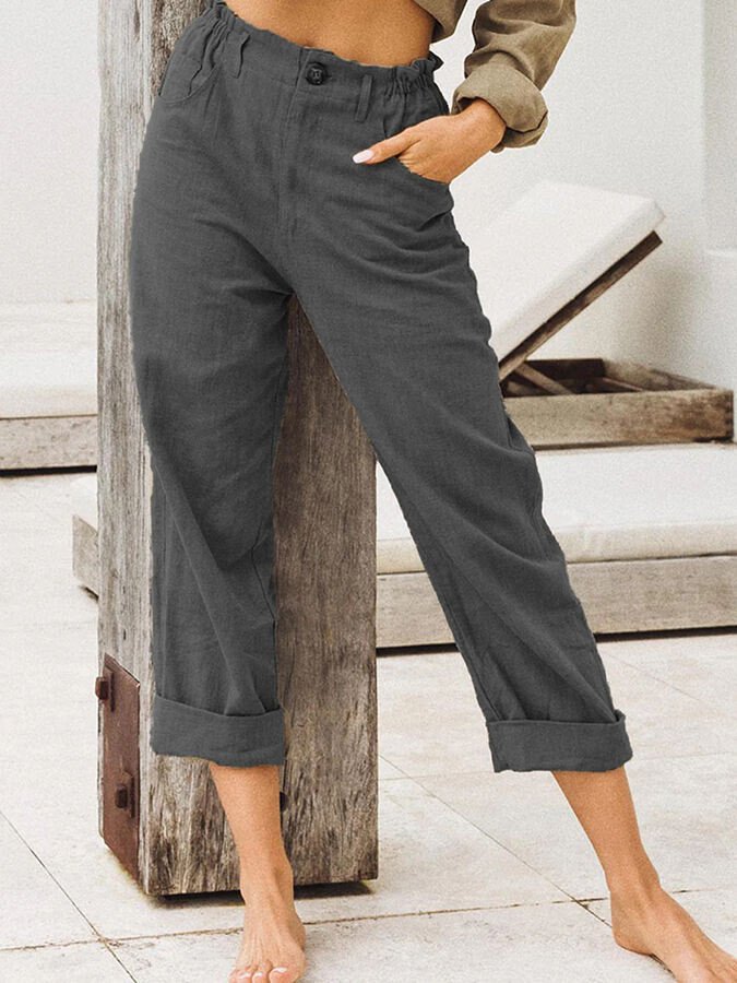 Fashionable Women's Slim Fit Pants