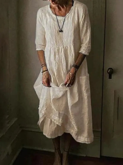 Relaxed Fit Casual Summer Dress for Ladies