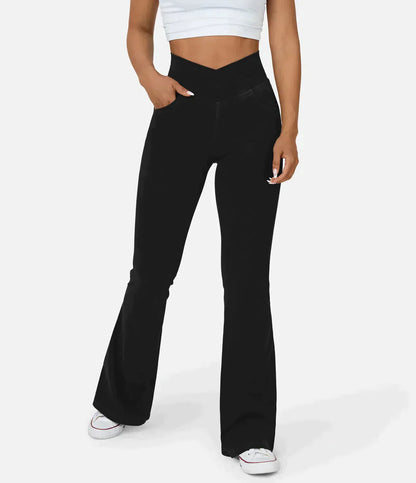 Trendy High Waist Wide Leg Jeans - ModishWorld