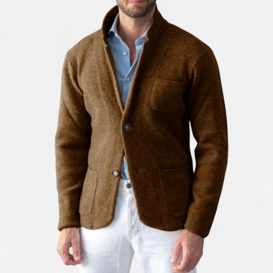 Classic Men's Wool Pea Coat Jacket - Modish World