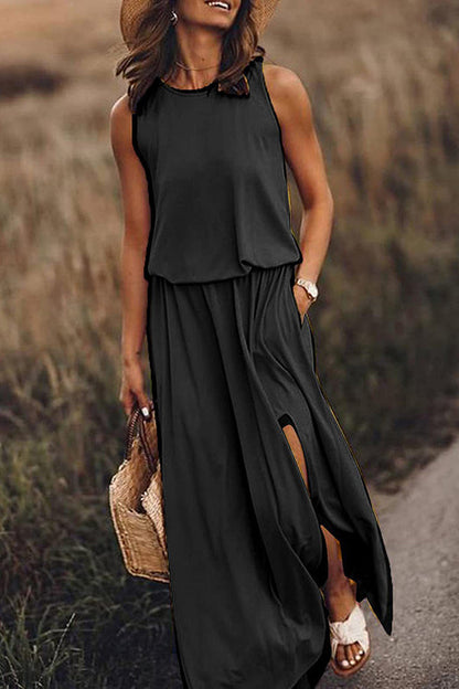 Elegant Long Sleeve Maxi Dress for Ladies
