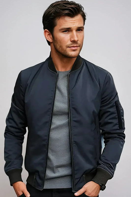 Warm and Stylish Bomber Jacket - ModishWorld