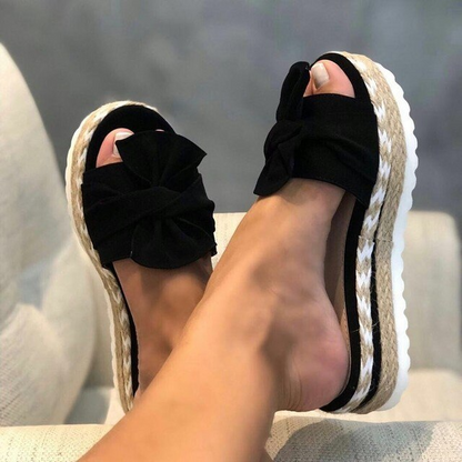 Stylish High Heel Wedge Sandals for Ladies