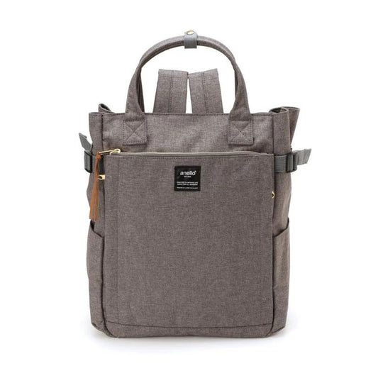 Versatile Gray Tote Bag Backpack - ModishWorld