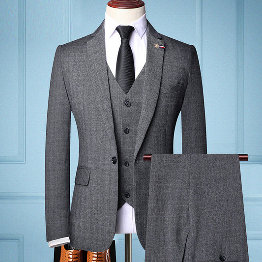 Classic 3-Piece Mens Business Suit - ModishWorld