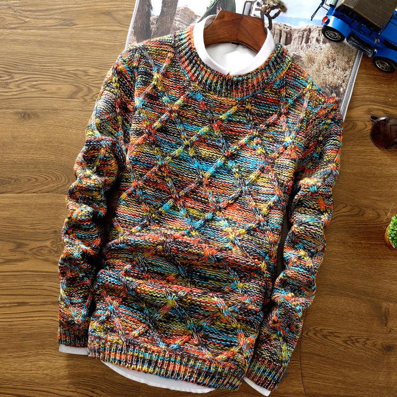 Stylish Crew Neck Men's Sweater - ModishWorld