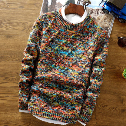 Stylish Crew Neck Men's Sweater - ModishWorld