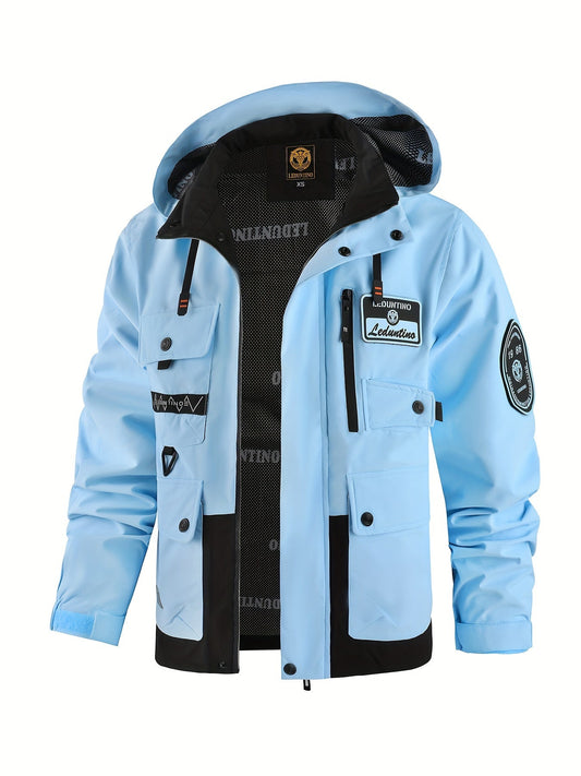 Waterproof Mens Cargo Jacket With Multiple Pockets - Modish World