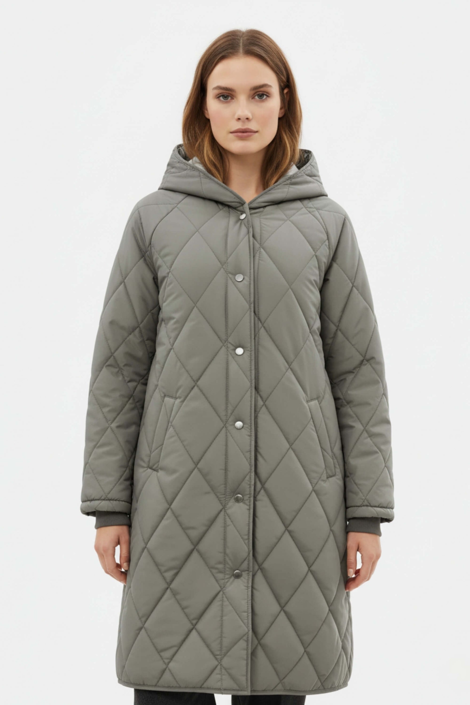 Warm Women's Long Down Puffer Jacket - Modish World