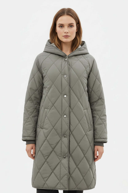 Warm Women's Long Down Puffer Jacket - Modish World